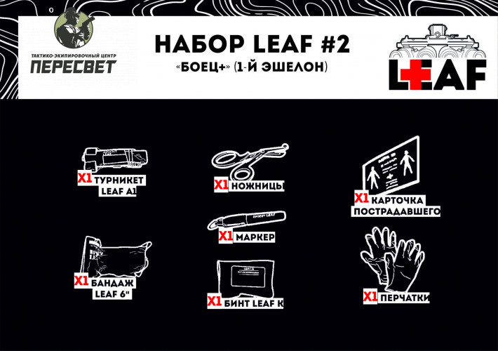 Набор LEAF #2 "Боец+" (1-й эшелон) купить в ТЭЦ Пересвет купить в ТЭЦ Пересвет